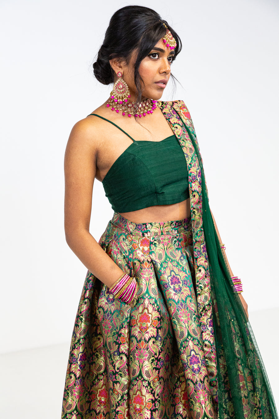 RAKSHA DEEP GREEN - POCKET